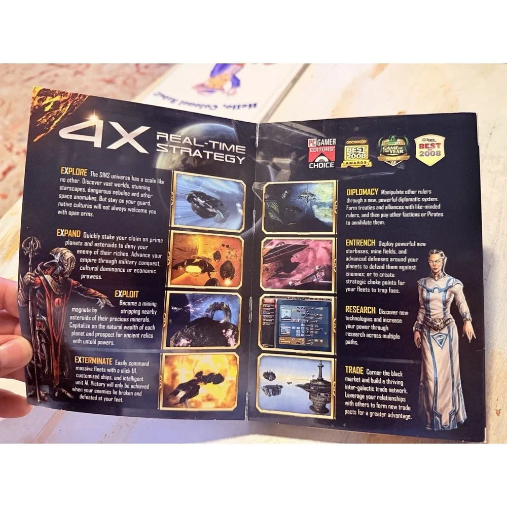 Sins of a Solar Empire: Trinity PC DVD Complete with Training Manual